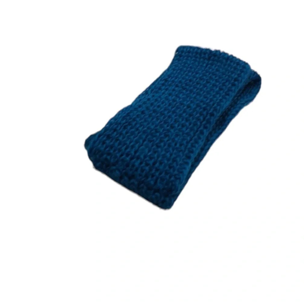 NWOT Blue Crochet Scarf One size